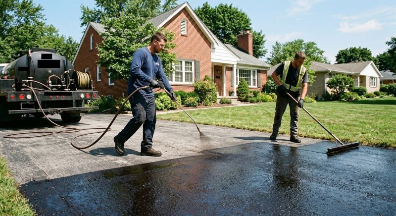 Asphalt Recoating in Grand Rapids, MI