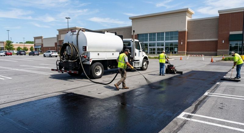 Commercial Parking Lot Sealing in Columbus, OH