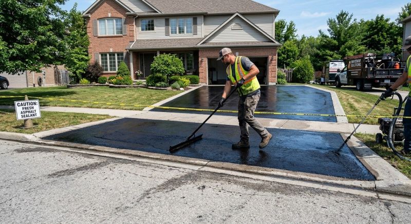Driveway Slurry Sealing in Columbus, OH