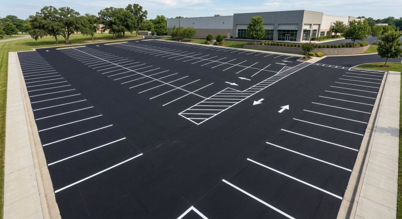 Parking Lot Marking Service in Alpharetta, GA