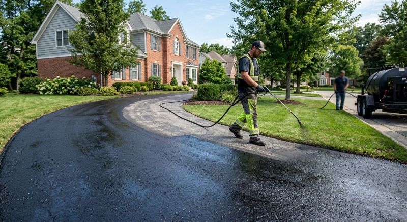 Residential Asphalt Sealing in Greenville, SC