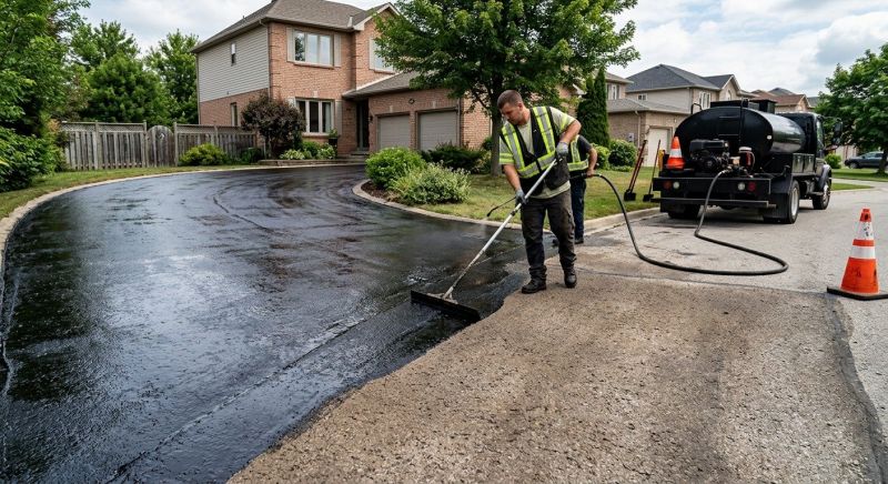 Asphalt Driveway Sealing in Miami Dade County, FL